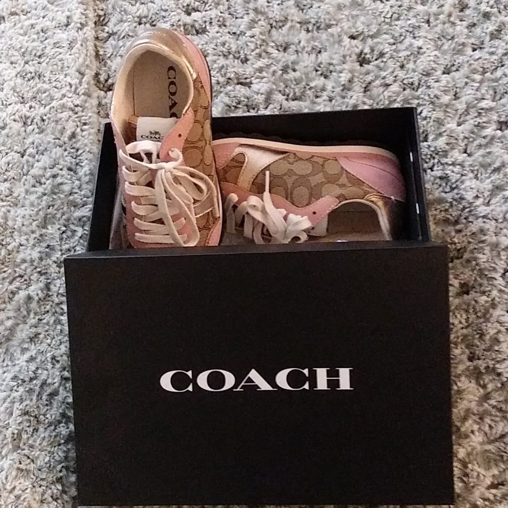 Coach tennis shoes